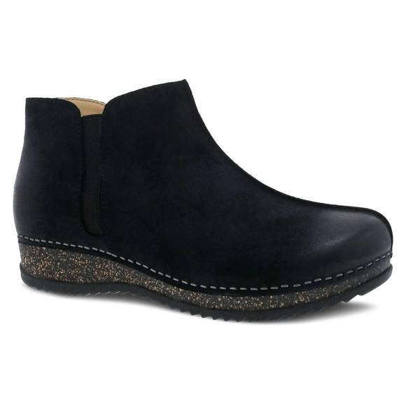 NEW DANSKO women's makara retro hybrid chelsea boot in black - Picture 1 of 4